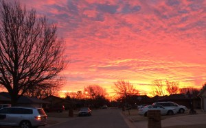 neighborhood sunrise